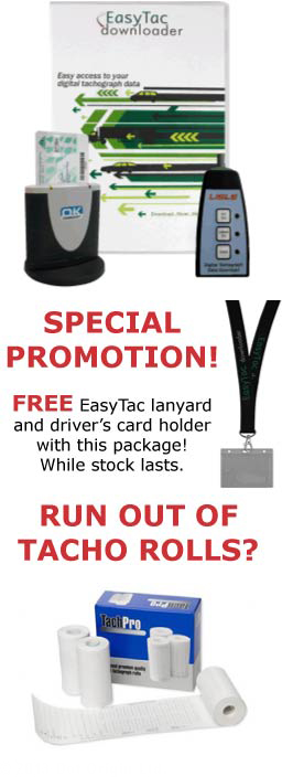 EasyTac Complete Digital Tachograph Solution