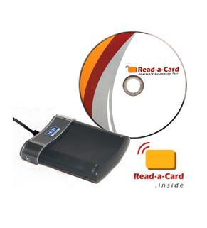 Omnikey 5321 CL SAM with Read-a-Card inside
