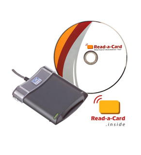 Omnikey 5325 with Read-a-Card inside