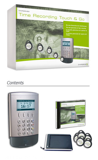 Time Recording Contactless (Touch&Go) Network Kit 