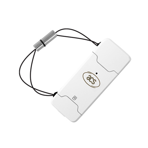 ACR40T-A7 SIM-sized USB-C card reader button