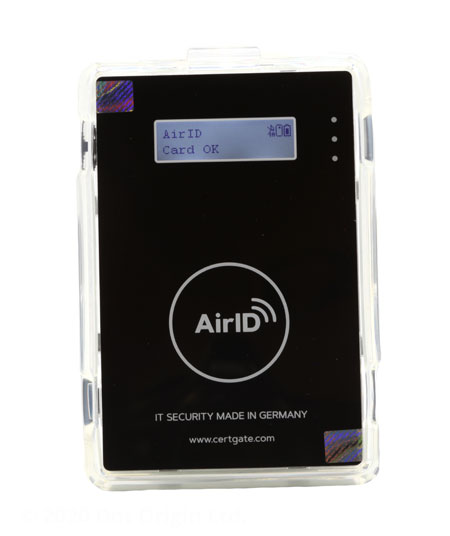 Certgate AirID wearable Bluetooth card reader