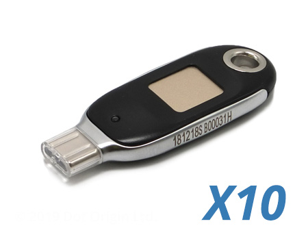Pack of 10 - Feitian FIDO2 Biometric USB-C token