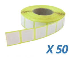 Pack of 50 - MIFARE Classic 1K Label - Square