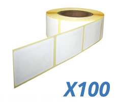 Pack of 100 - MIFARE Ultralight Label - Card-sized