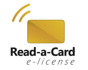 Read-a-Card software: e-license