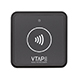 VTAP100 PAC NFC reader - Wiegand, square, indoor product image