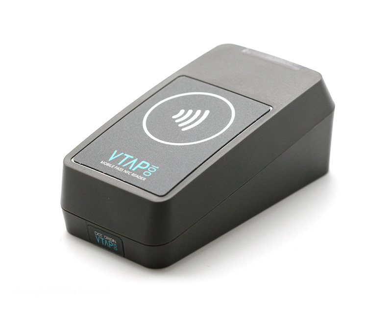 VTAP100 USB desktop NFC reader in compact case