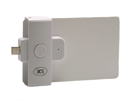 ACR39U-ND micro-USB folding smartcard reader